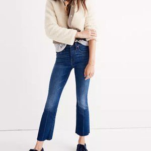 Madewell Cali Demi-Boot Jeans: Raw-Hem Edition